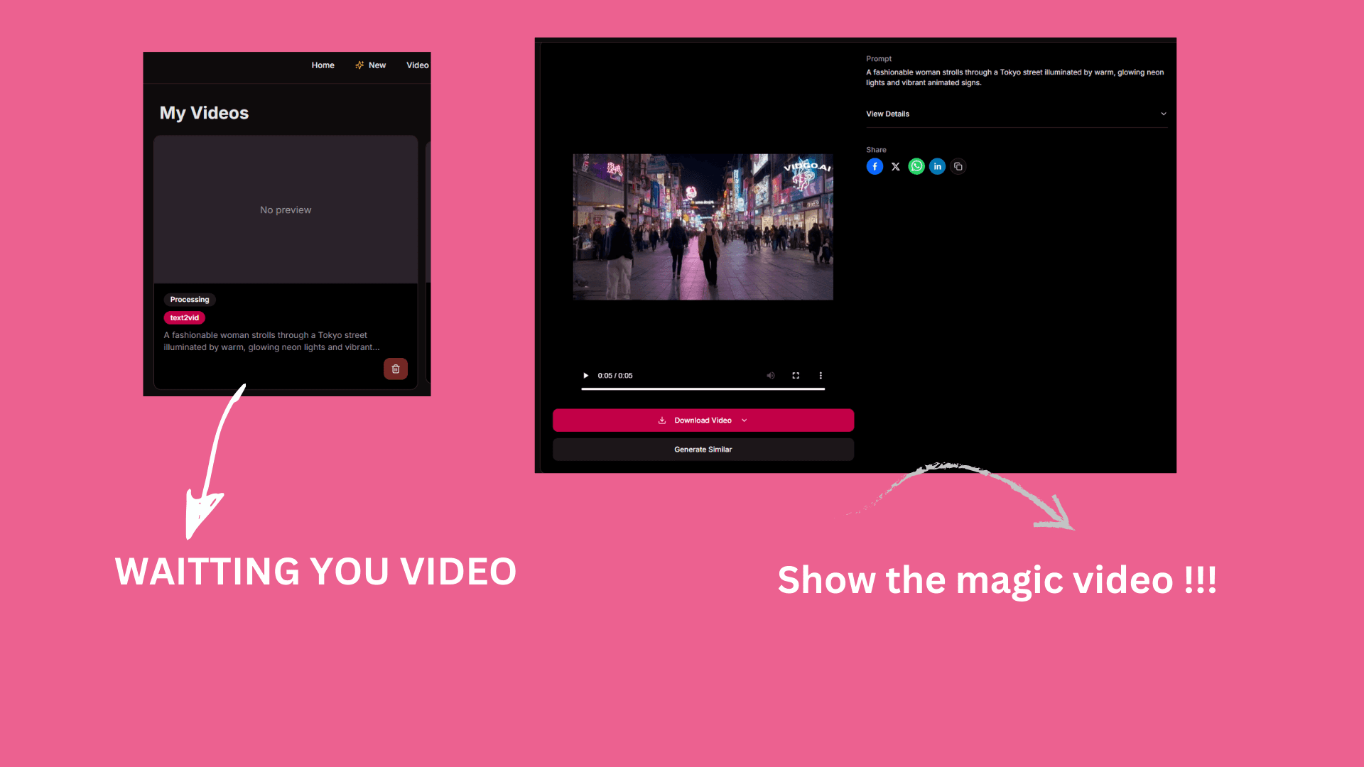 Video Generation Process